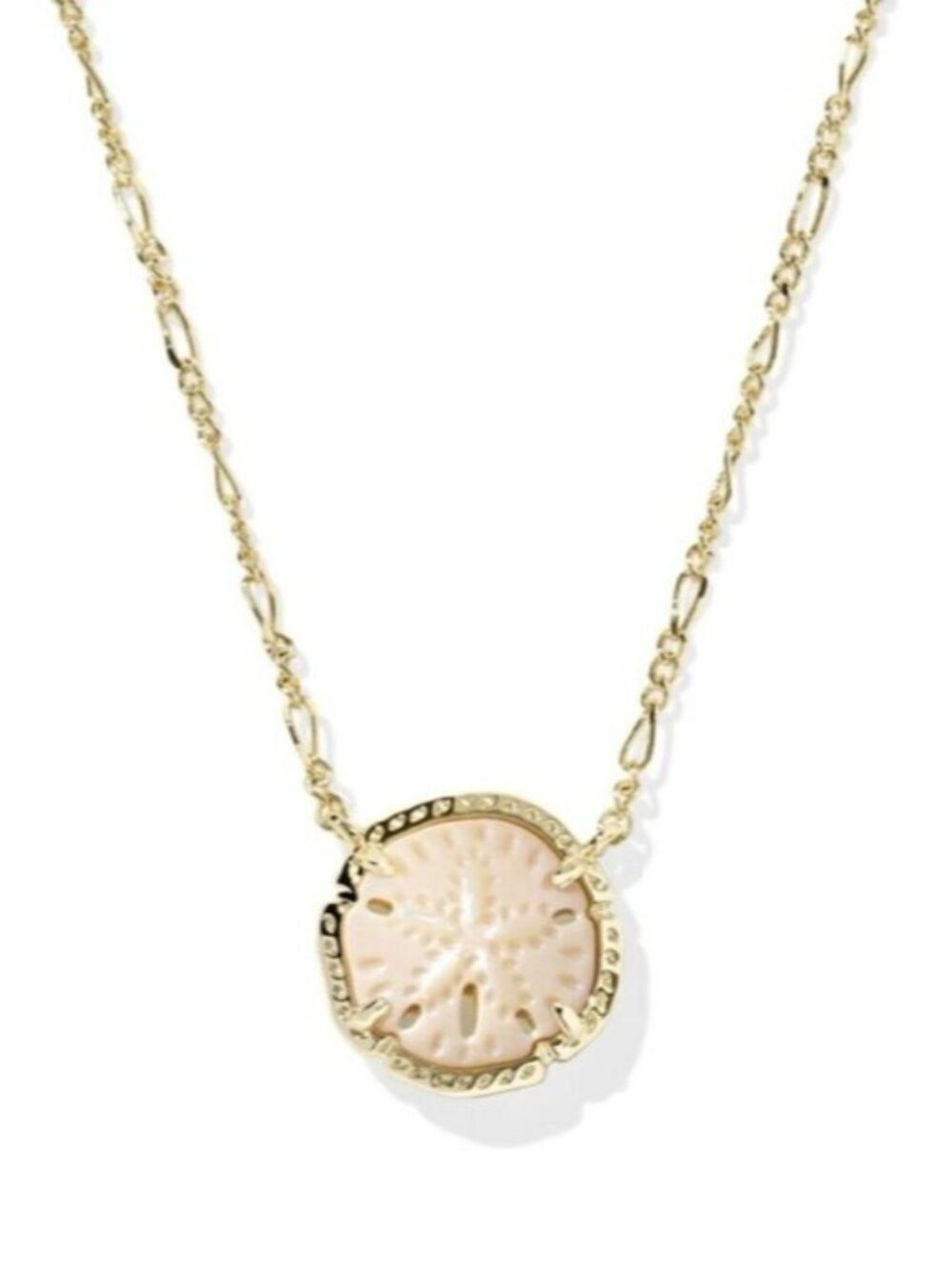 💞💞💖 Kendra Scott x Sand Dollar Gold Short Pendant Necklace